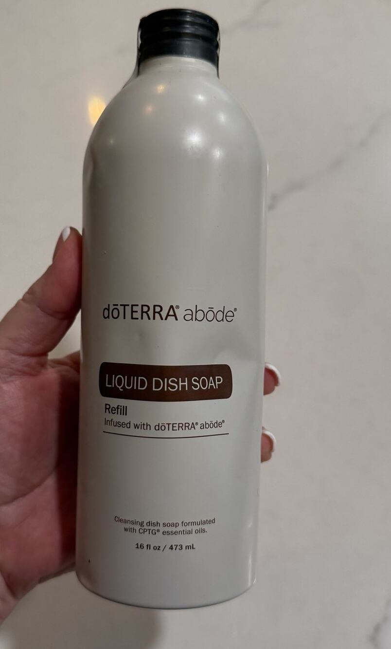 Doterra Abode Liquid Dish Soap Refill 16 Oz. 473 mL NEW Sealed Dented Can